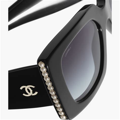 chanel sunglasses with writing on side